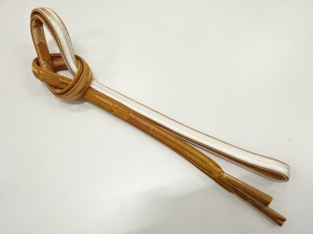 JAPANESE KIMONO / HANDTIED OBIJIME CORD